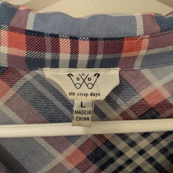 3/$30 Mendocino Oversized Plaid Shirt - Picture 2 of 5